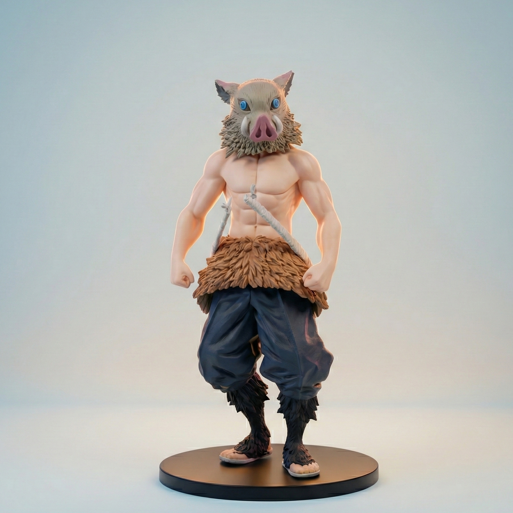 Inosuke Hashibira – Premium Demon Slayer Statue (Boar Mask Edition)